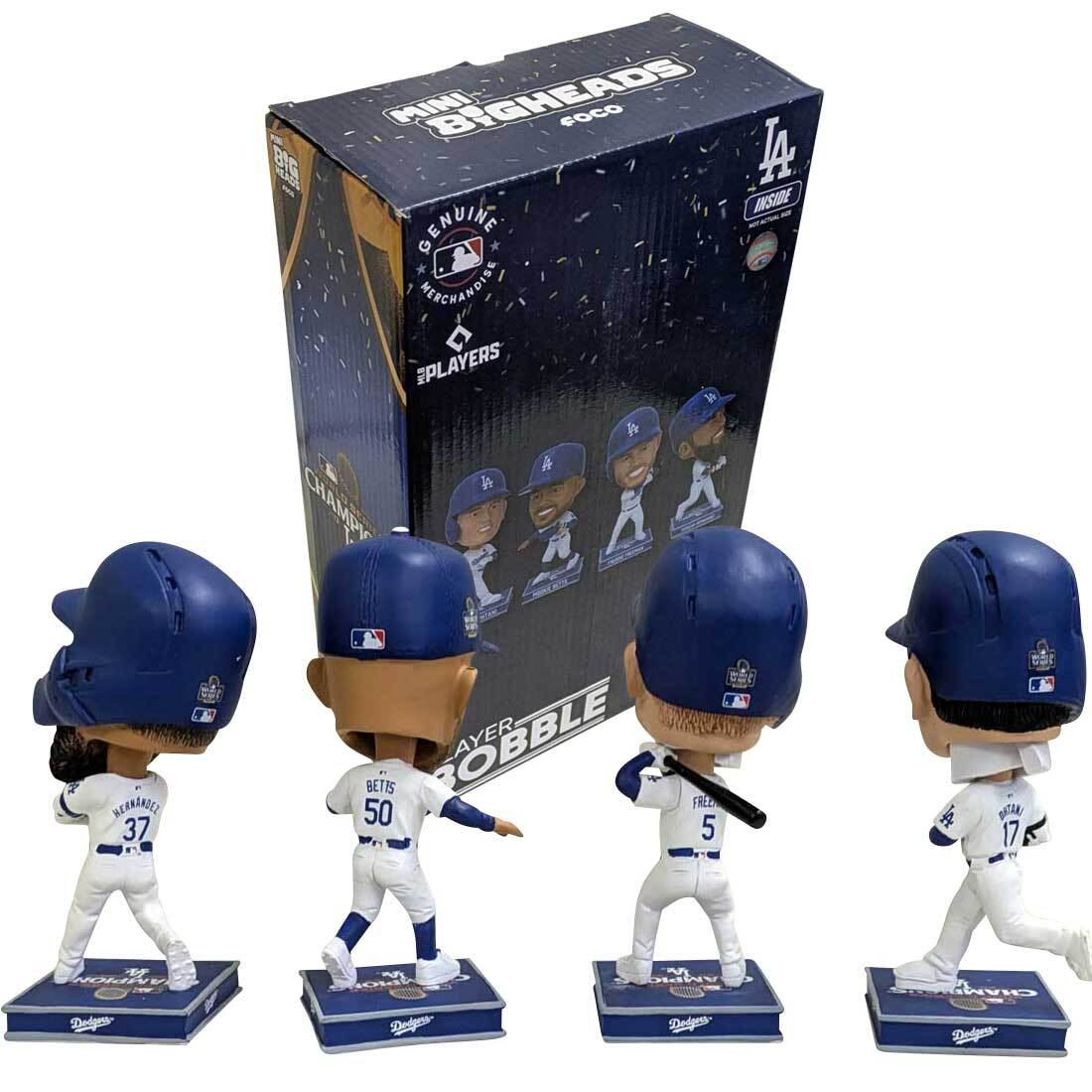 大谷翔平 ベッツ フリーマン ヘルナンデス ボブルヘッド4点セット
