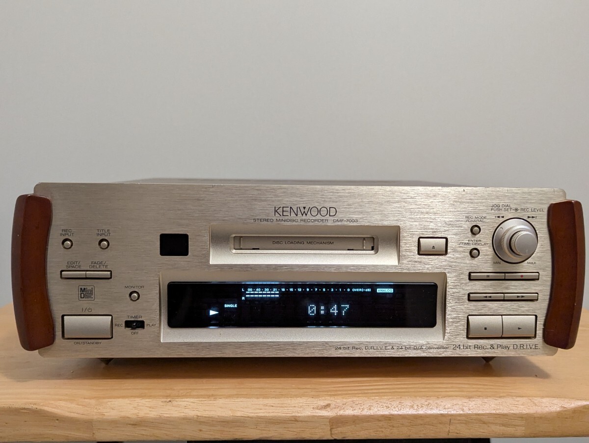 Yahoo!オークション - ケンウッド KENWOOD DMF-7003G MDデッキ