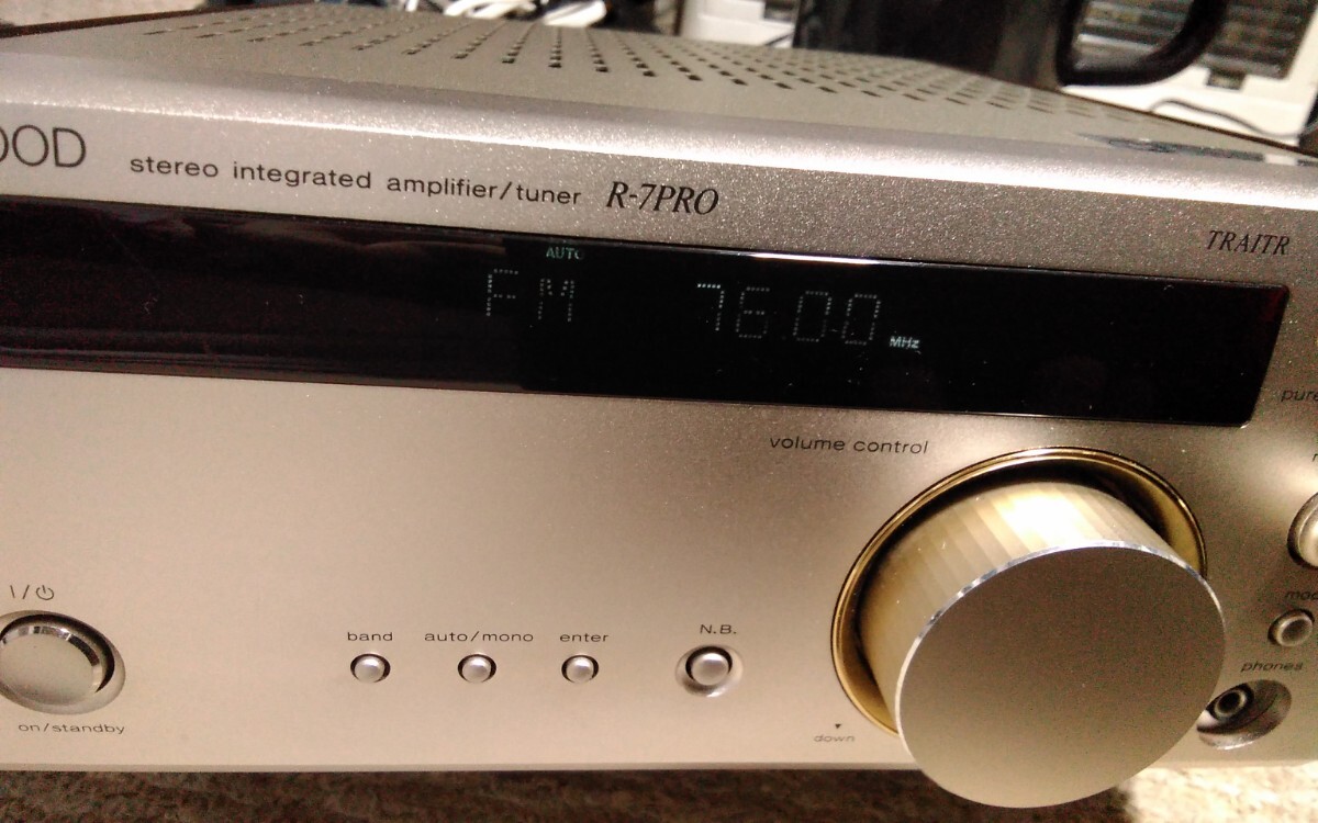 即決 KENWOOD ケンウッド Avino/PRO-7シリーズチューナーアンプ R-7PRO