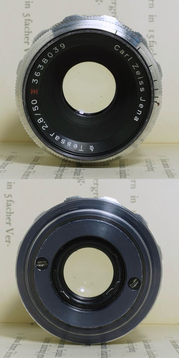 Yahoo!オークション - 希少 美品 王 Tessar 50mm F2.8 Carl Zeiss Jena