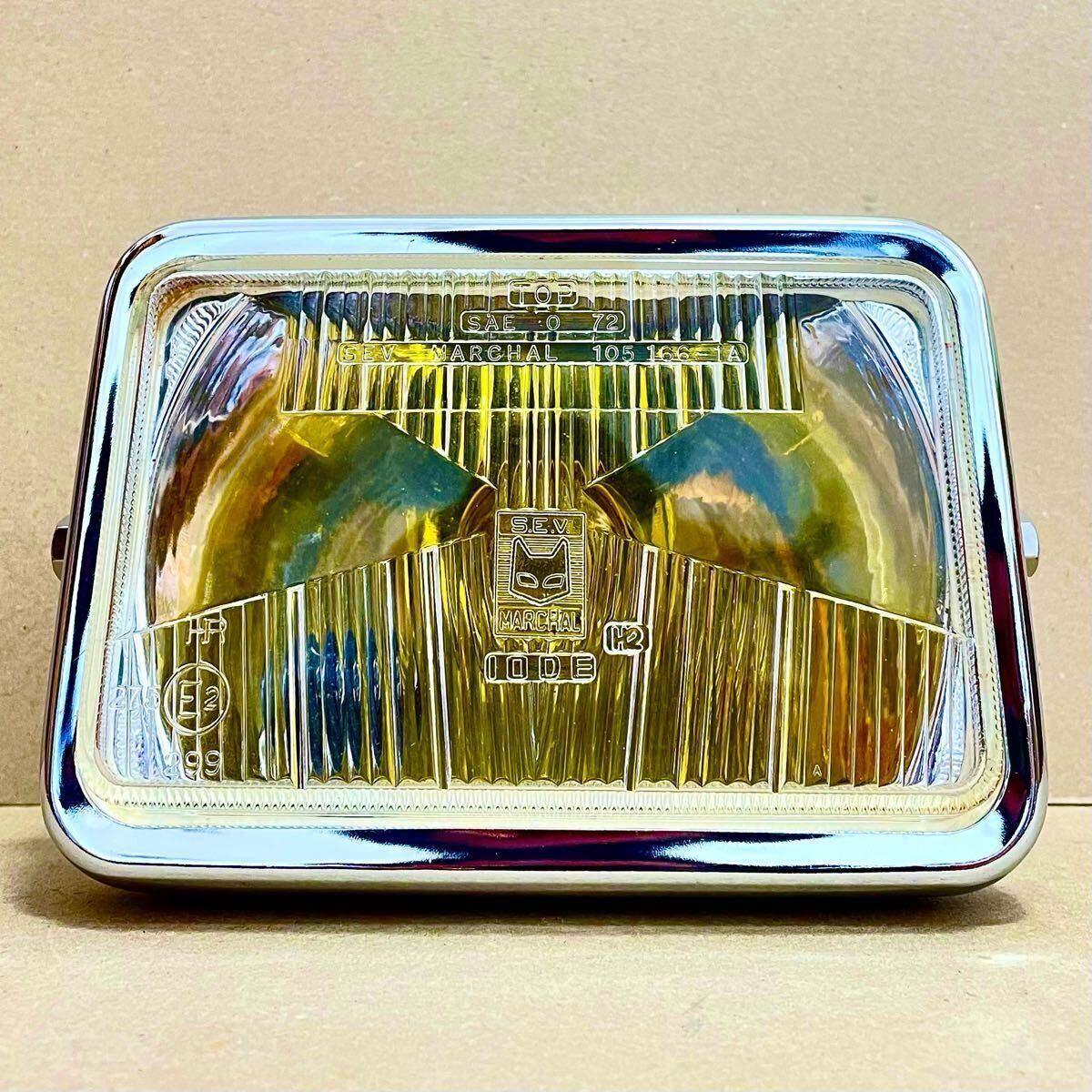 マーシャル888当時ものヘッドライトイエローレンズ☆＃旧車 マーシャル