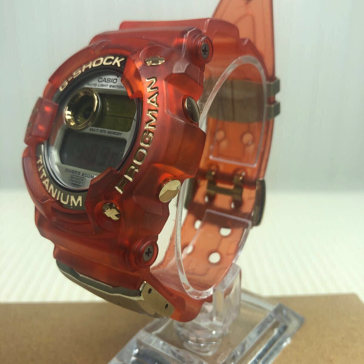 Yahoo!オークション - 美品 CASIO G-SHOCK FROGMAN DW-9901WC カスタム