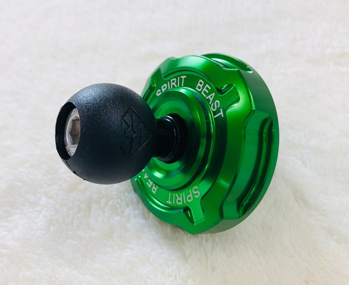 ZX-4R ZX-4RR ZX-25Rスマホホルダーマウント グリーン｜Yahoo!フリマ