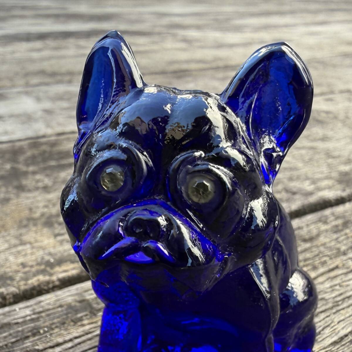 Yahoo!オークション - 【Vintage】〜1960s Westmoreland Glass Bulldog