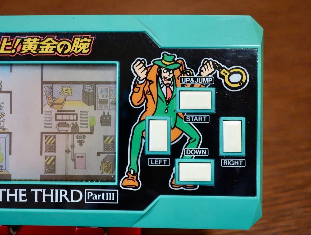 Yahoo!オークション - ゲームウォッチ ルパン三世 パート3参上 黄金ノ