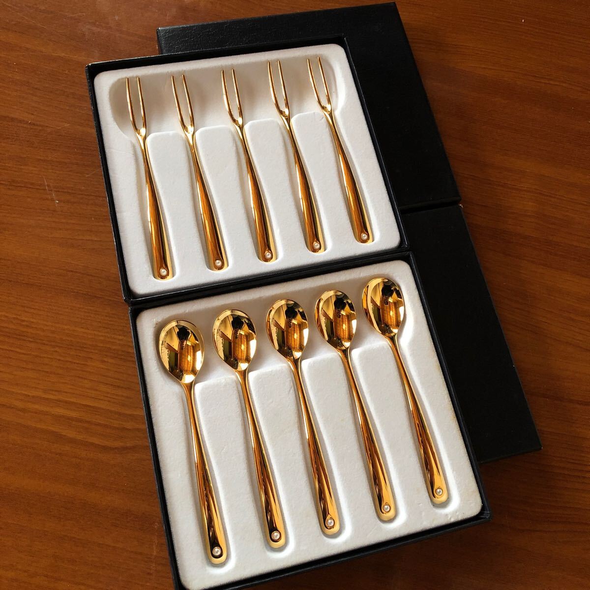 送料無料〉ミキモト スプーン フォーク カトラリー コーヒースプーン