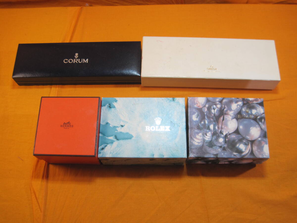 エルメス 時計ケース 空箱 5個セット 木製 HERMES エルメス腕時計空箱5