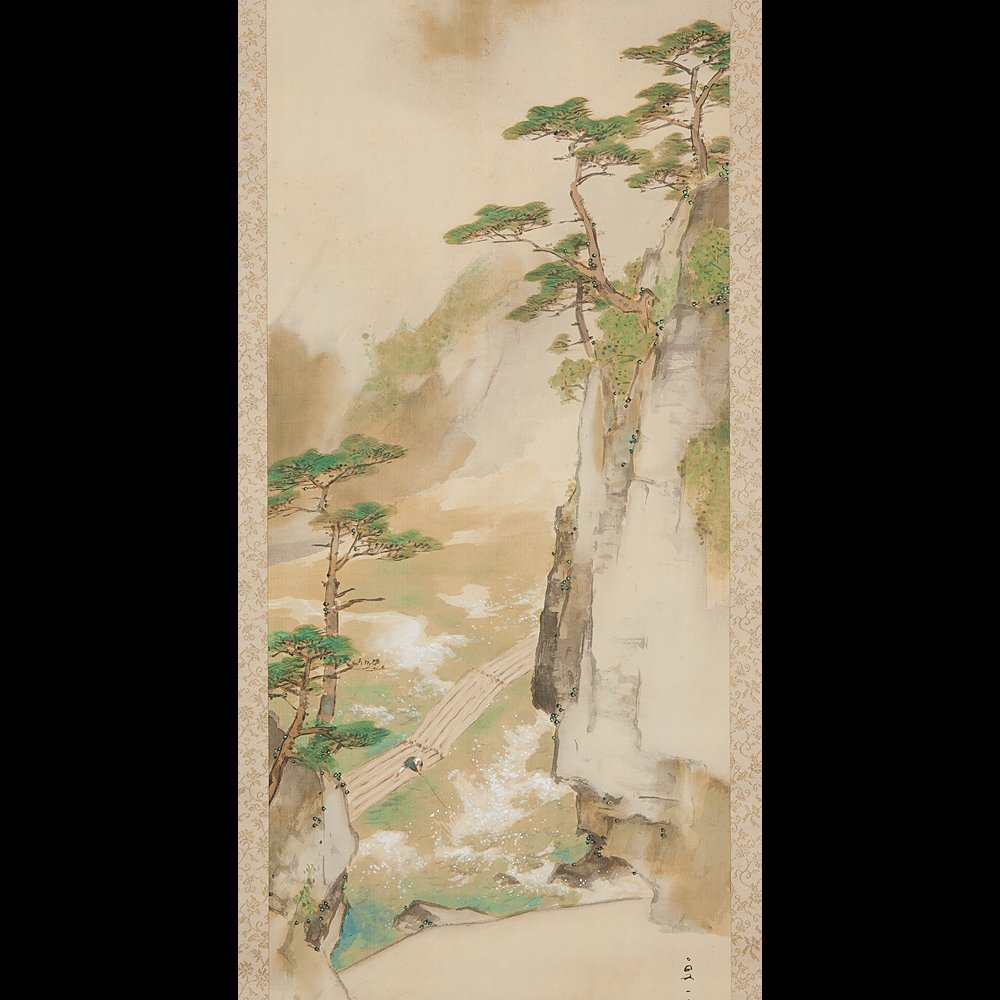 掛軸-1246 小林五浪 龍 共箱 太巻 二重箱 【公式通販】