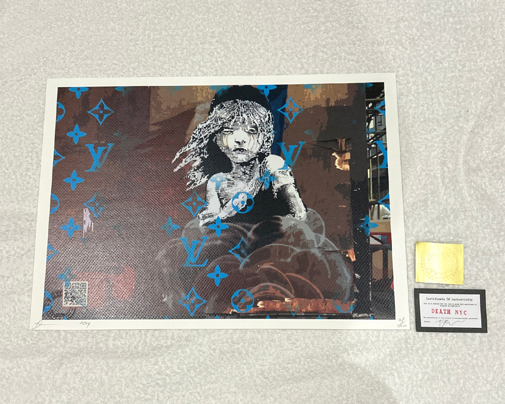 DEATH NYC作品バンクシーチンパンジーポップアート現代アート