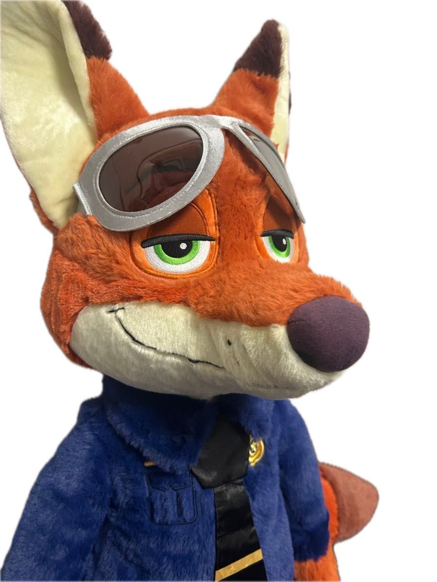 上海ディズニー ズートピア ニックぬいぐるみ ニック巨大ぬいぐるみ L