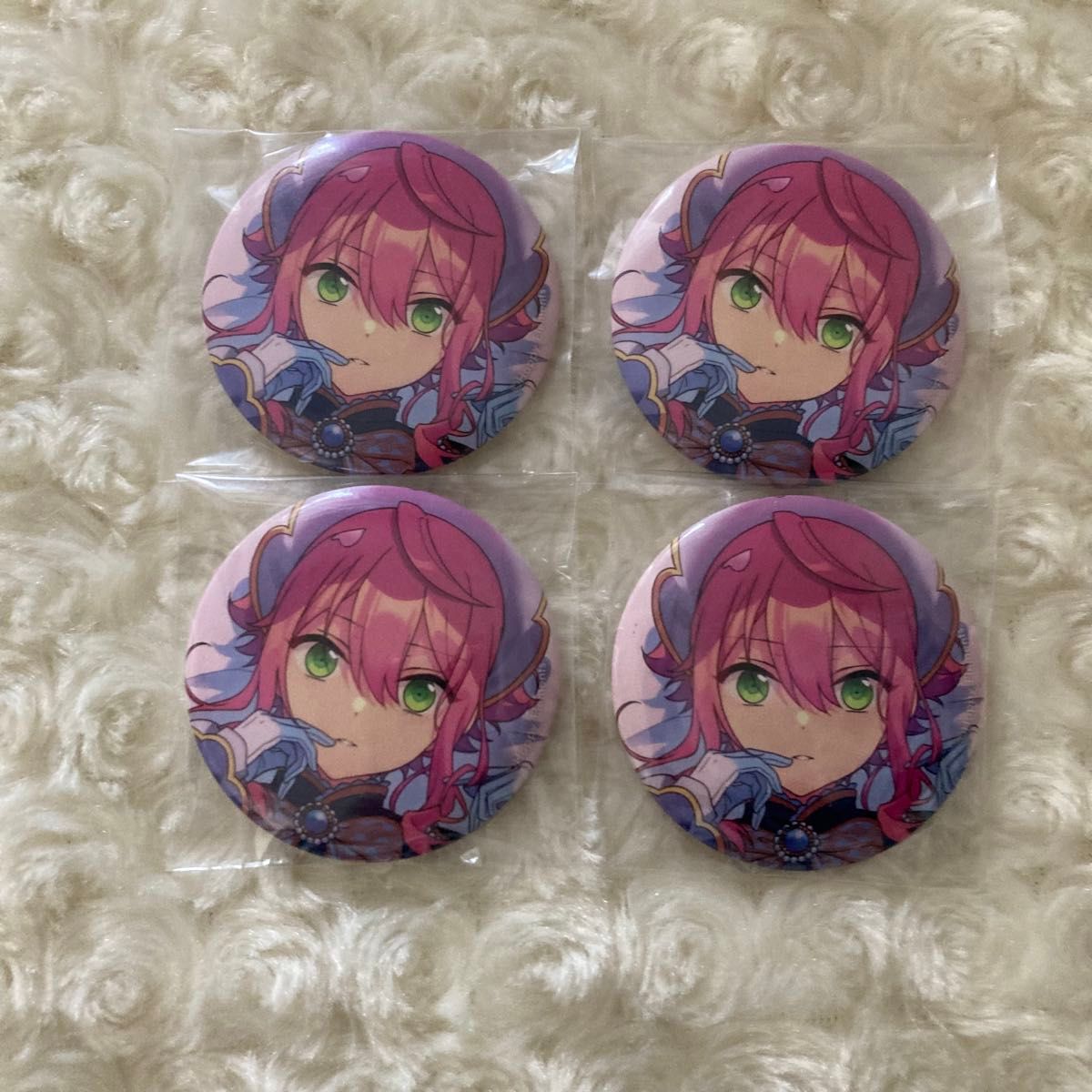 姫宮桃李 テーマ スカウト 缶バッジ ホワイトブリム 40点 姫宮桃李