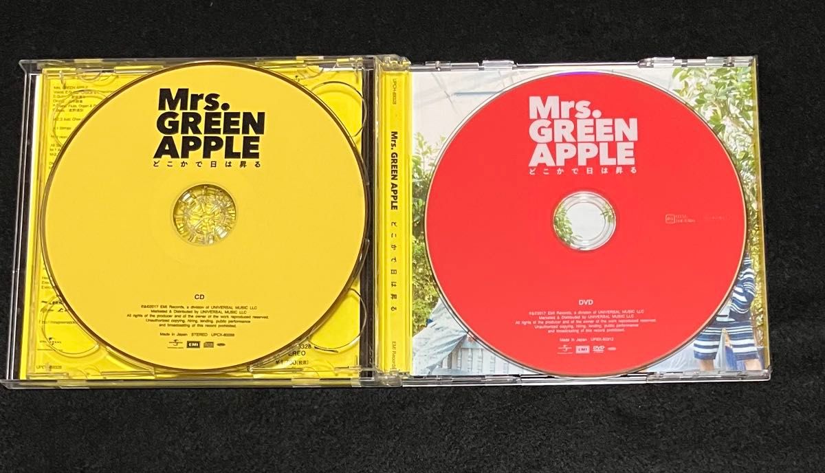 Mrs GREEN APPLE 正規品 初回限定盤 speaking どこかで日は昇る 僕の