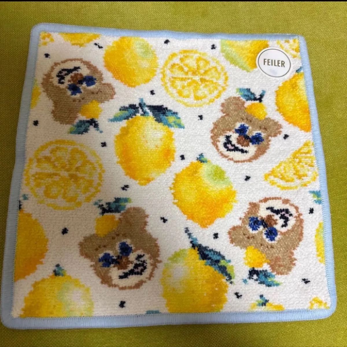 ラブラリーバイフェイラー セトウチレモンドット ハンカチ 3点セット+