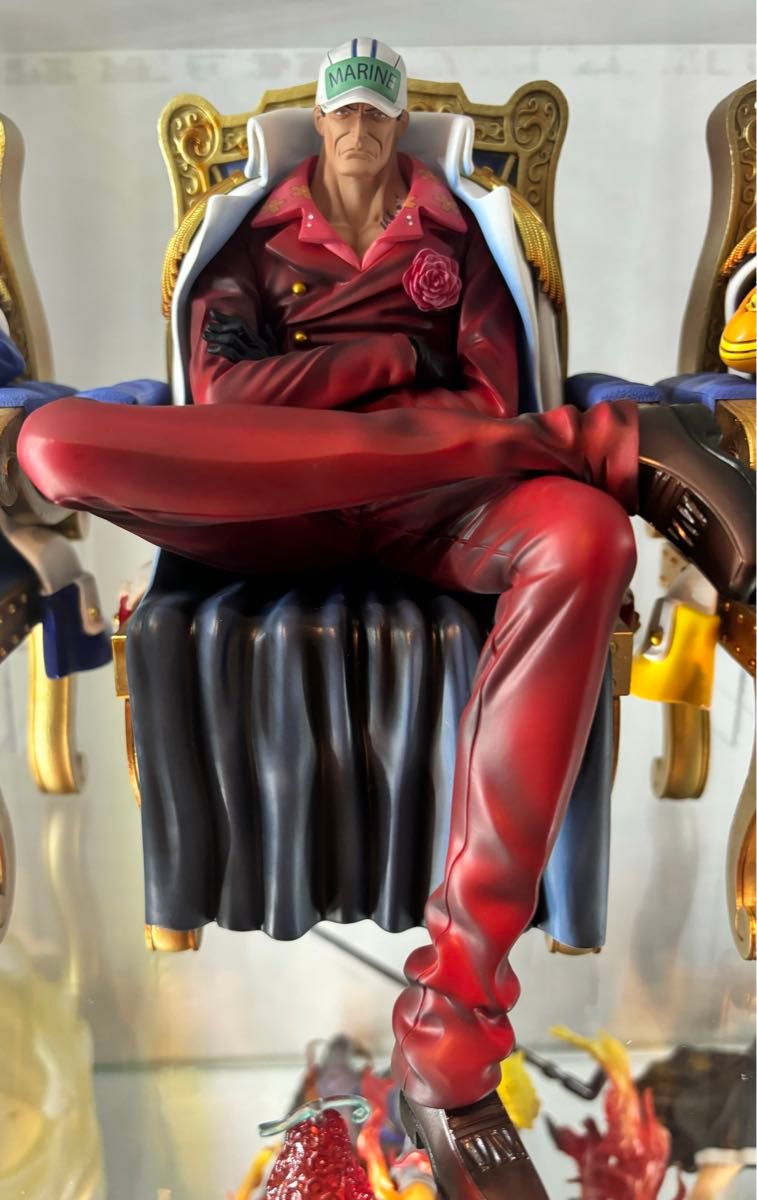 海軍三大将 海外限定 ガレージキット フィギュア 赤犬 黄猿 クザン