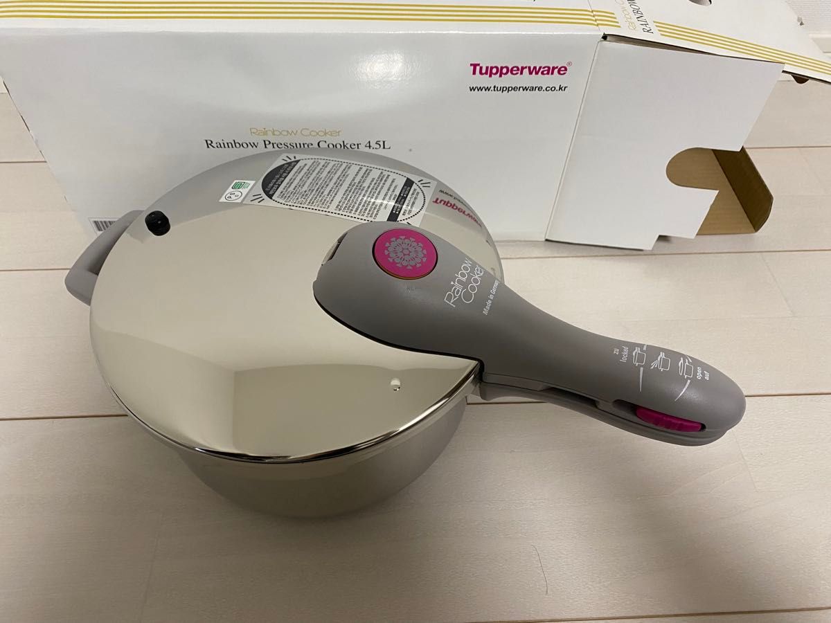 新品未使用】タッパーウェア レインボークッカー圧力鍋 4 5｜Yahoo
