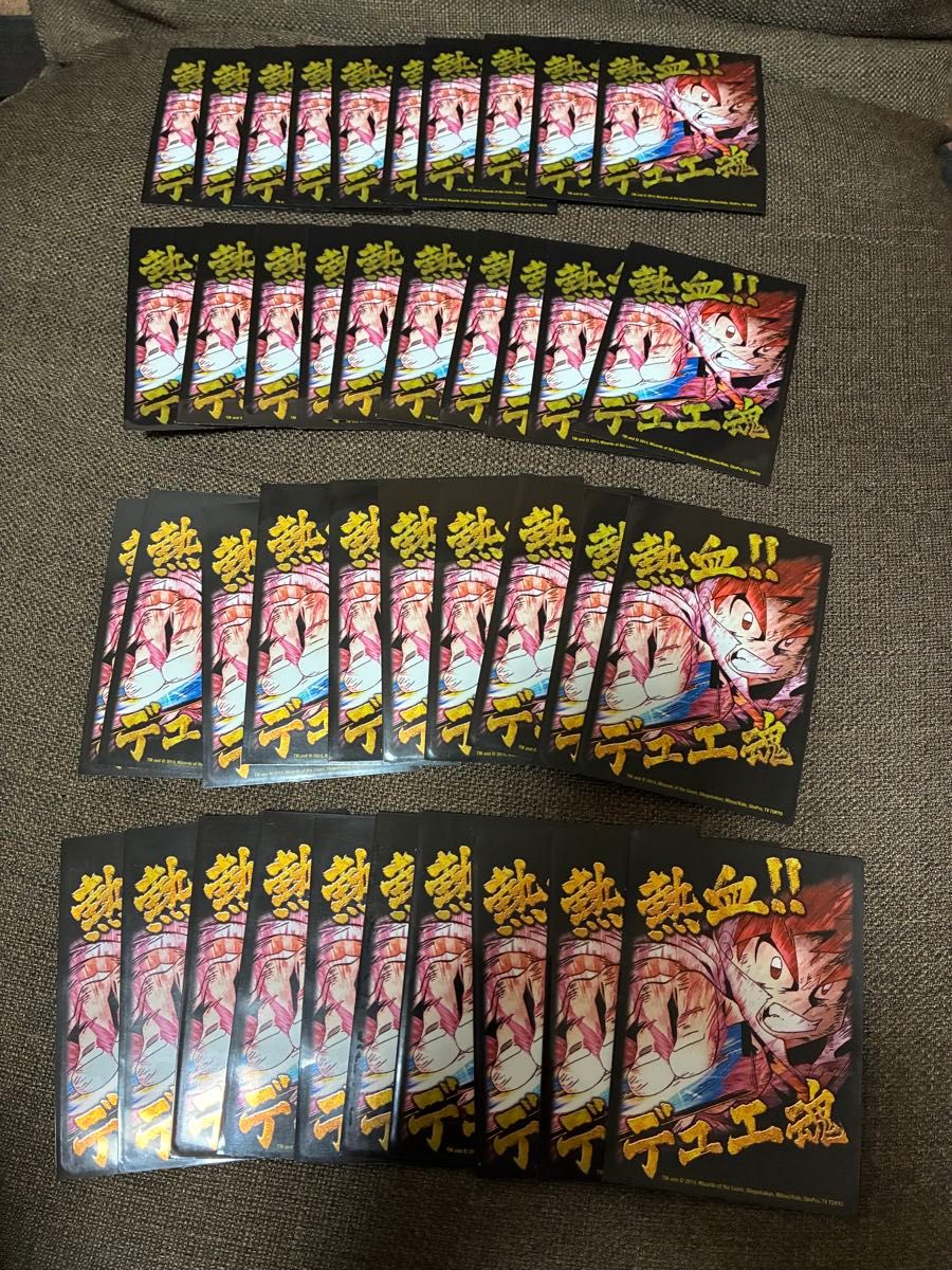 熱血 デュエ魂 スリーブ40枚 デュエルマスターズ｜Yahoo!フリマ（旧