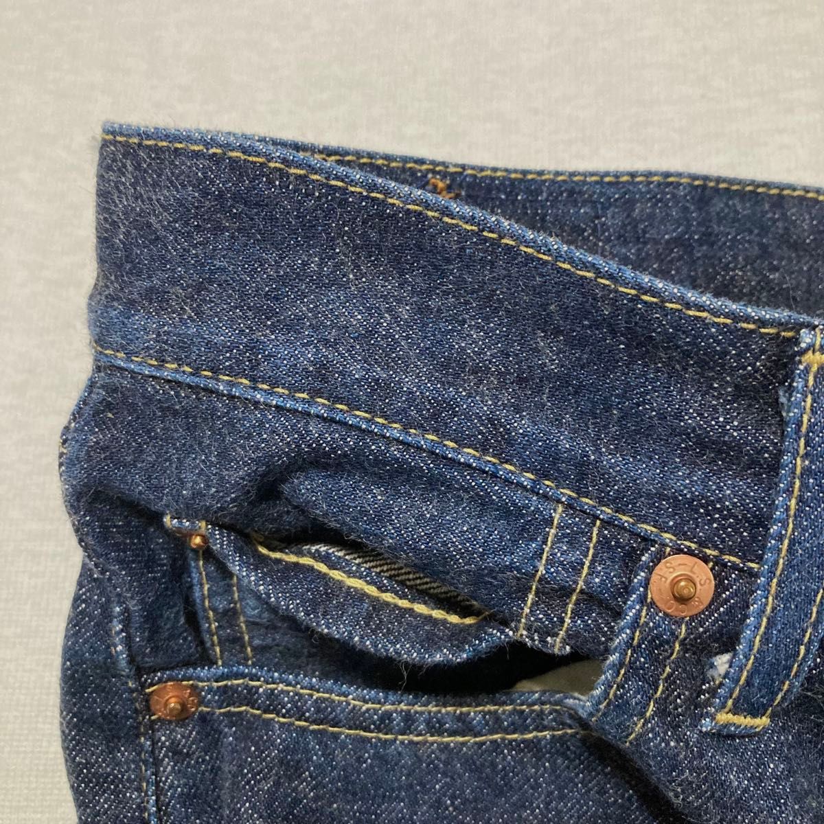 美品 日本製 赤耳 97年 Levi's 702XX W28 140周年記念 復刻 levis bigE