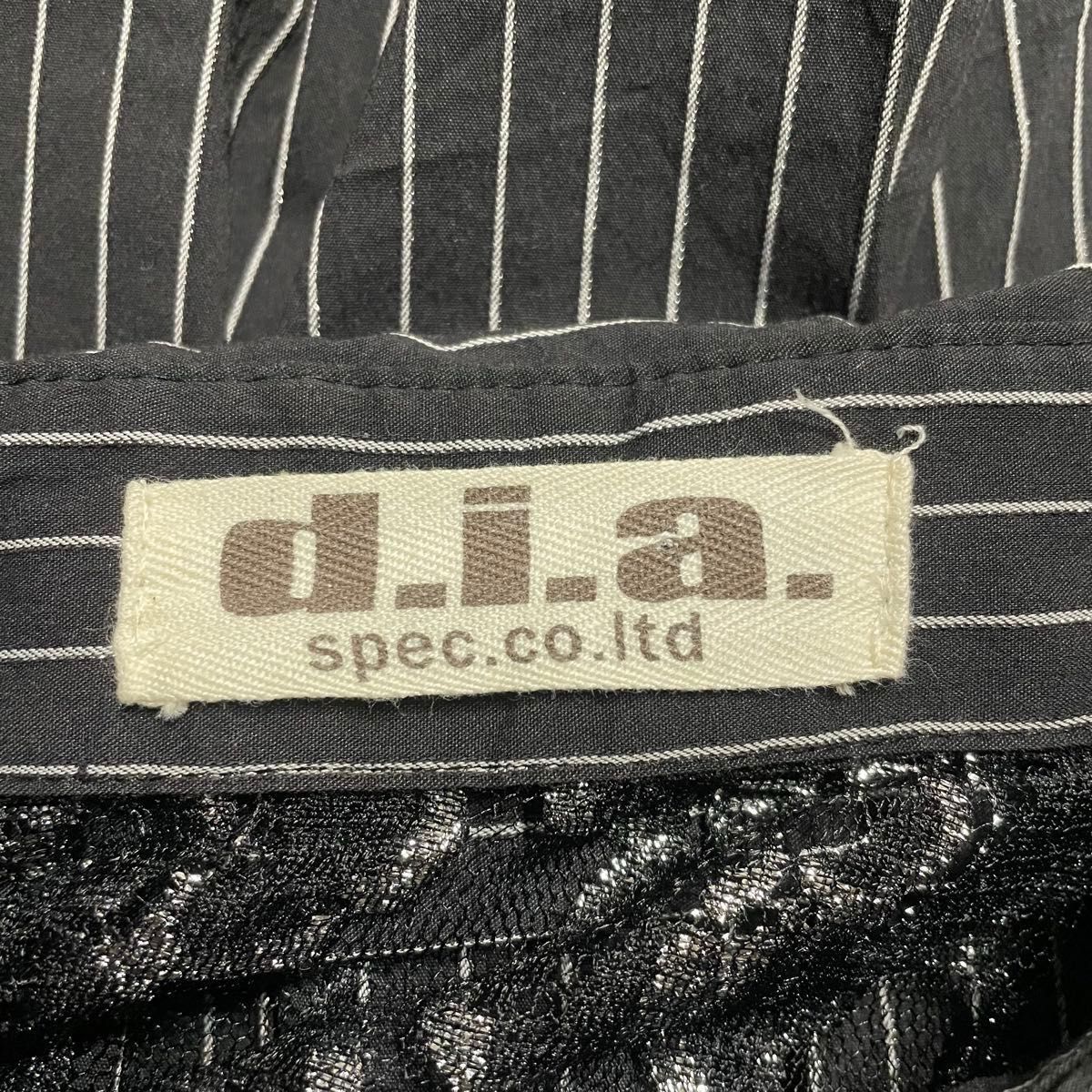 希少 レア d i a 薔薇レースブラウス ダイヤ y2k 平成ギャル 黒