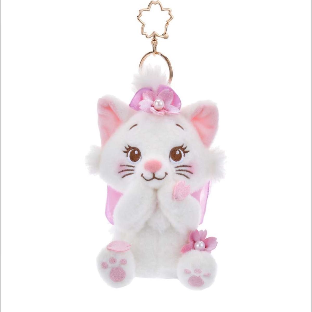 マリー おしゃれキャット ぬいぐるみキーホルダー・キーチェーン