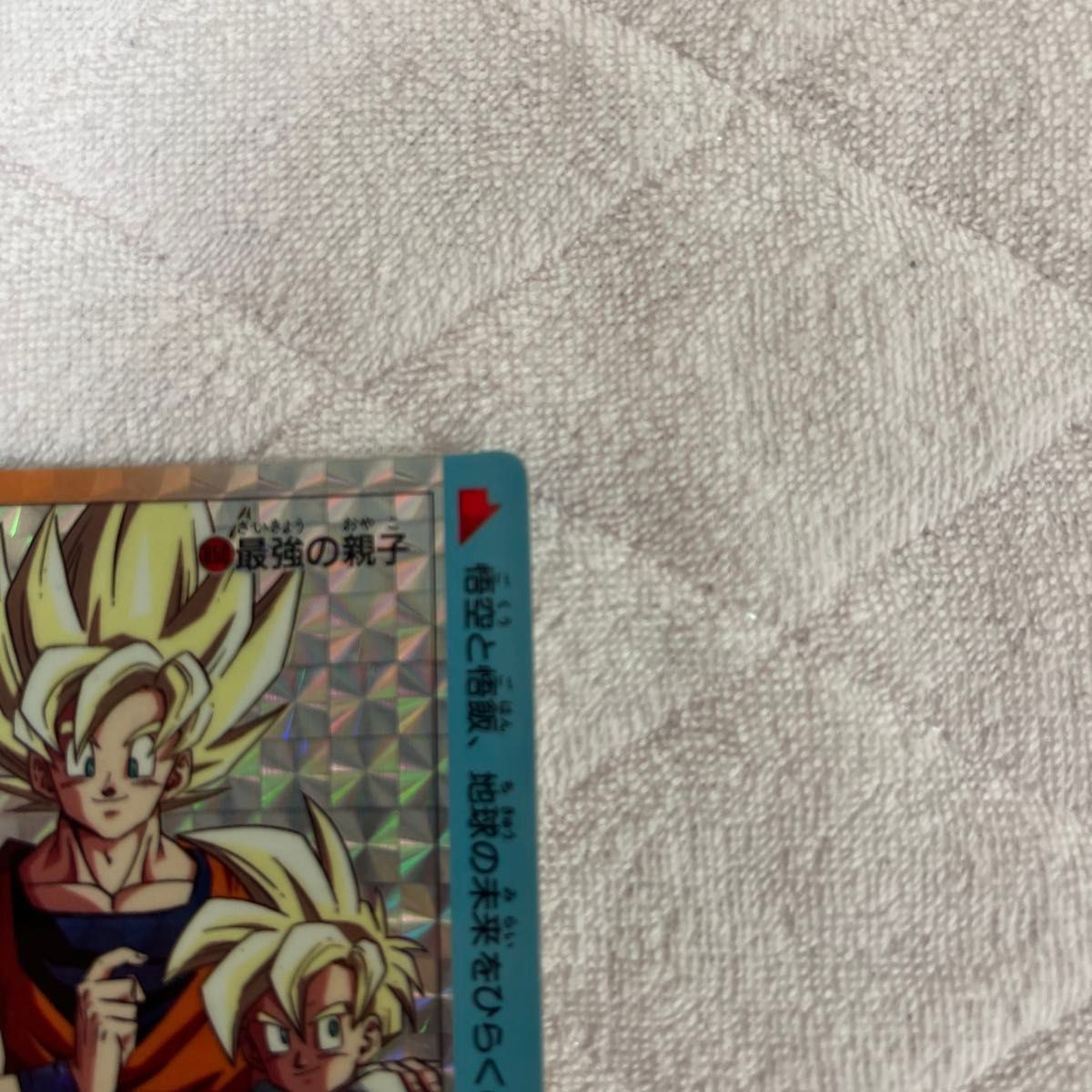 孫悟空 孫悟飯 スーパーサイヤ人 セル決戦 カードダス ドラゴンボール