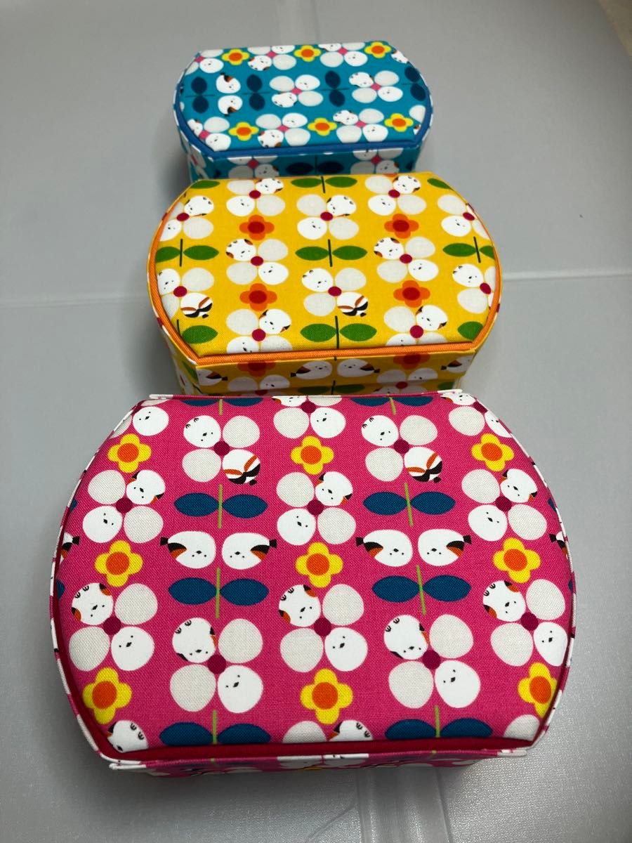 カルトナージュの裁縫箱（赤 大）ソーイングボックス 小物入れ｜Yahoo