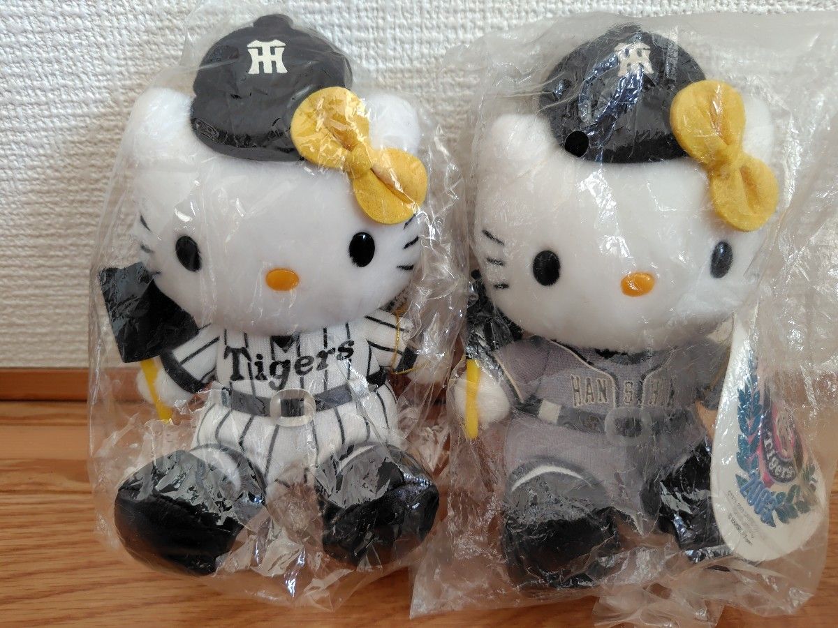 ハローキティ 2003年阪神タイガース優勝記念ぬいぐるみ ホーム