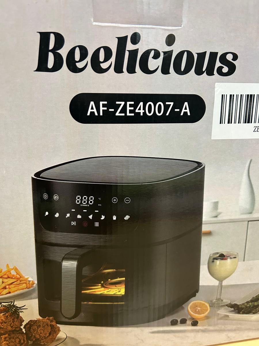 値段交渉可能 28 000円相当 ノンフライヤー AF-ZE4007-A ブラック