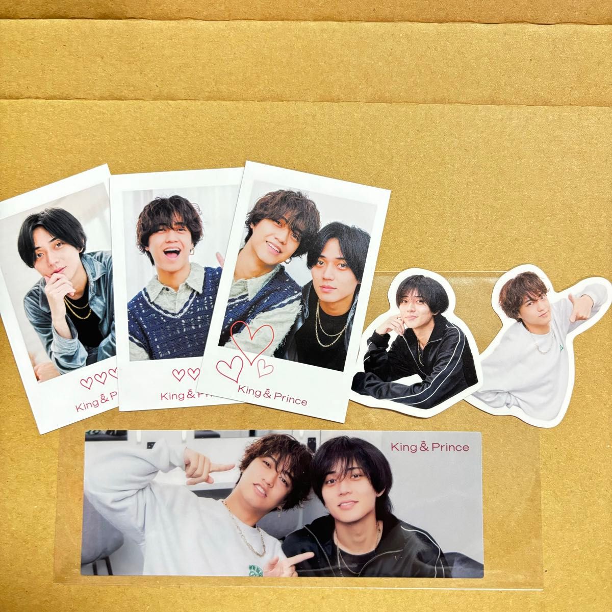 新品未開封 King & Prince キンプリ CD HEART 会場限定 特典 三種類