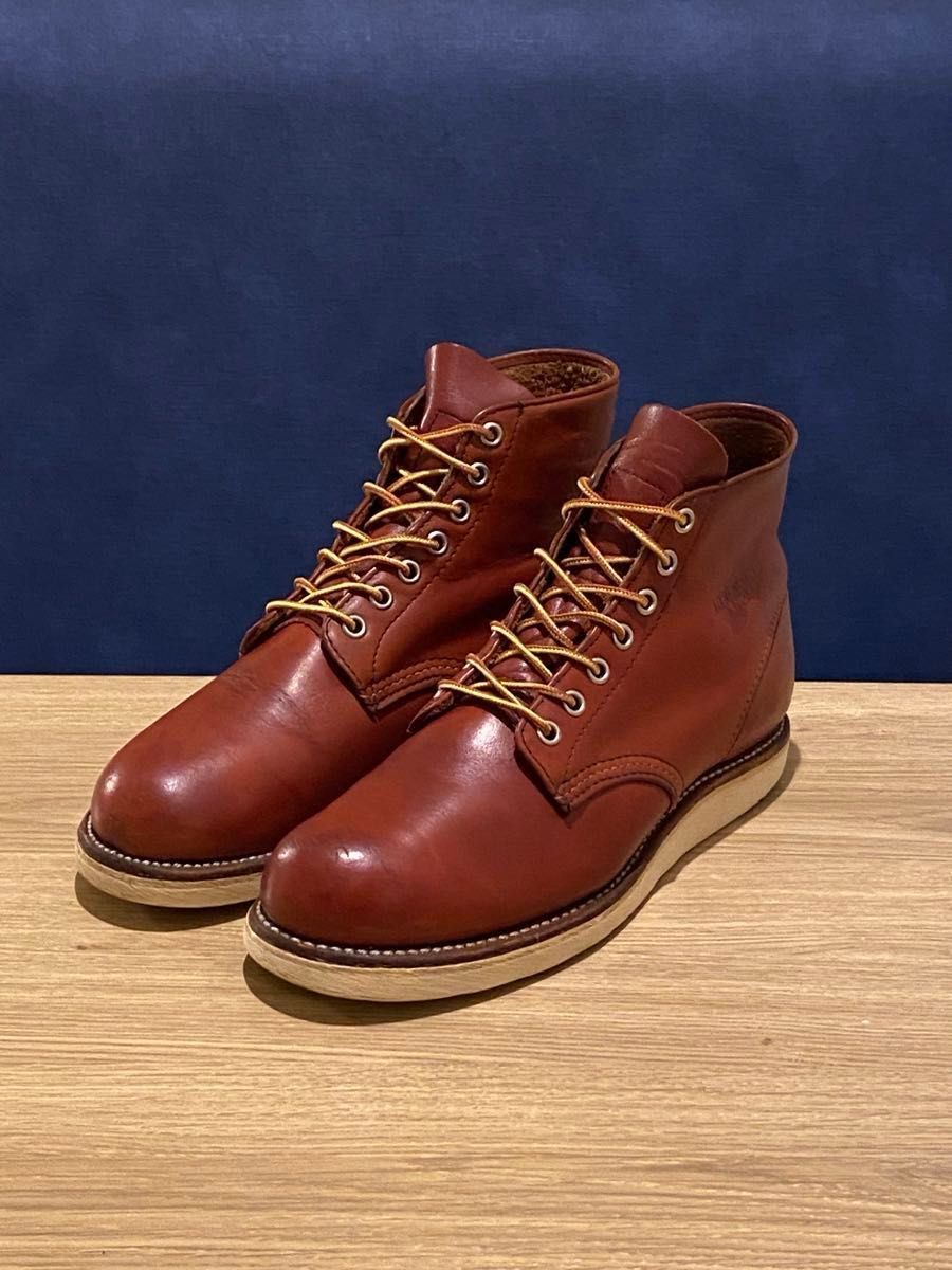 コレクション放出 8166レッドウィング 7 5D 赤茶 RED WING 25 5cm