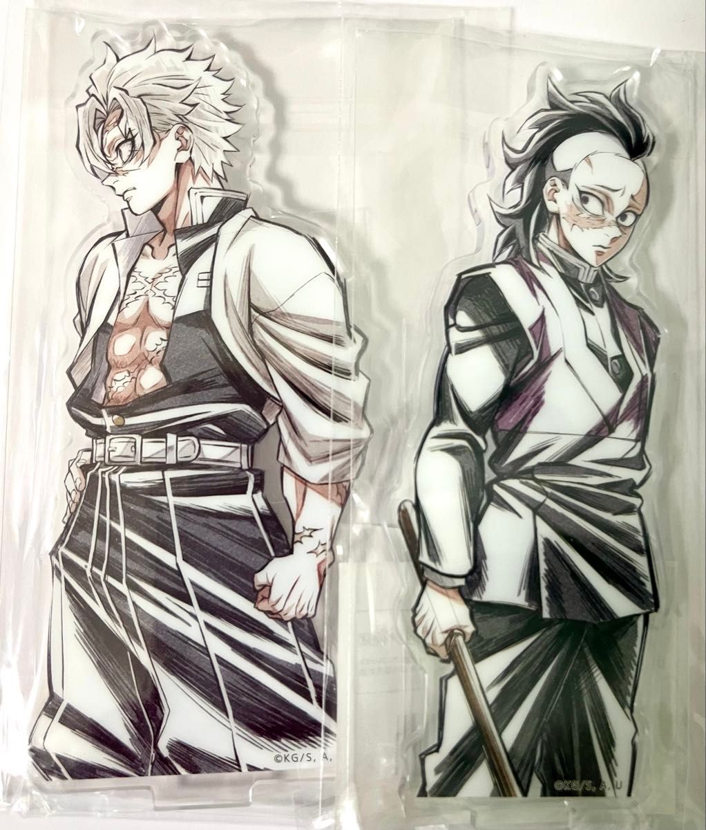 鬼滅の刃 柱描き下ろしイラストWEBSHOPくじ 不死川実弥 不死川玄弥 D賞