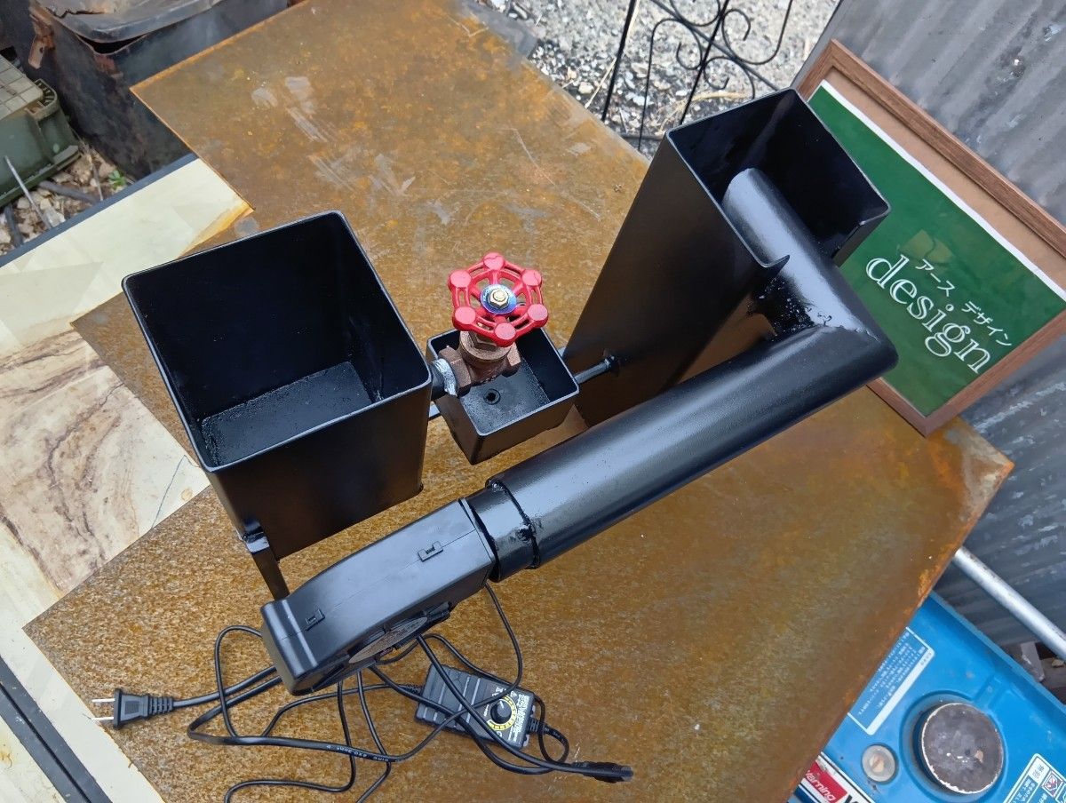 先着20個〜順次製作販売します 廃油ストーブ【ミニファクトリー】0572