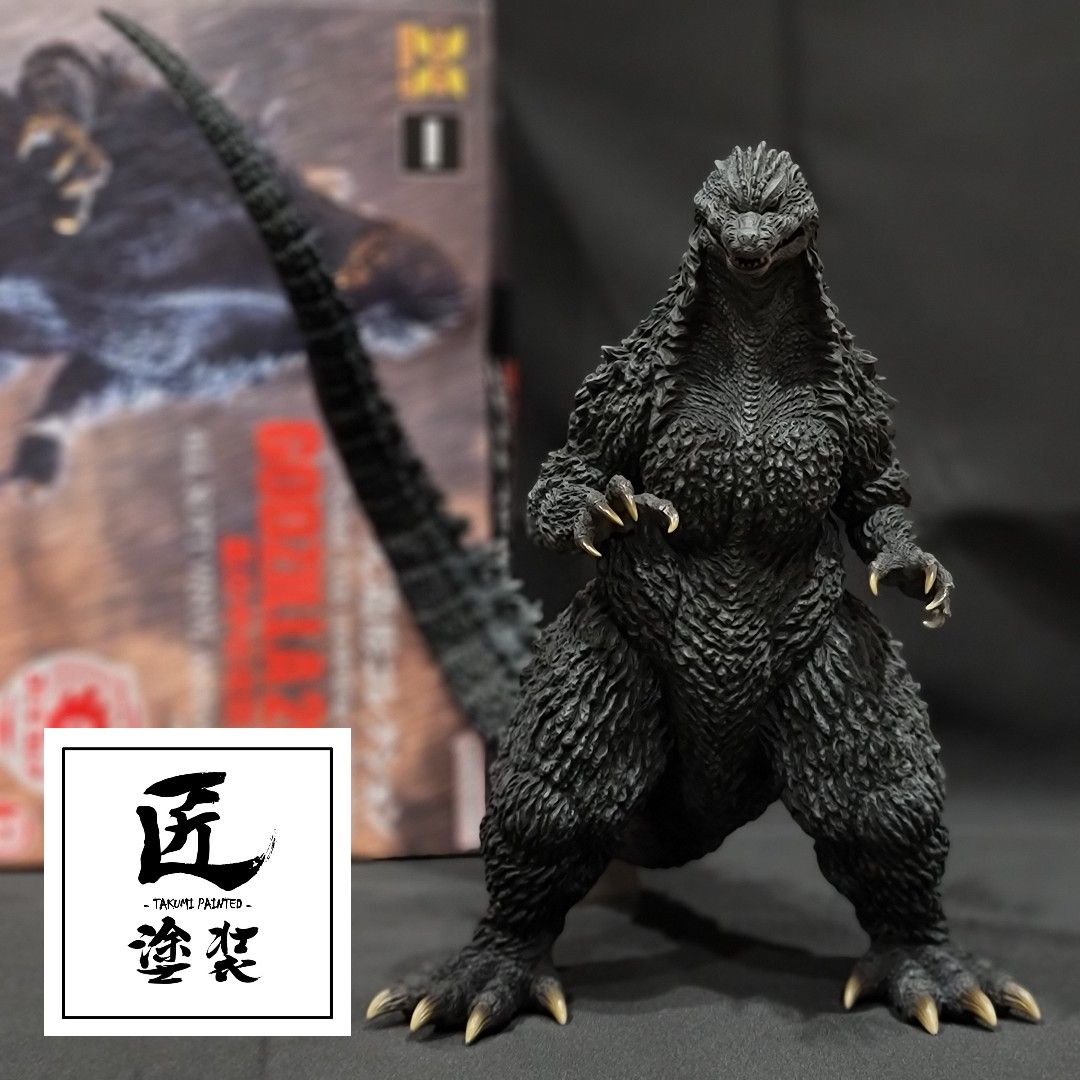 塗装完成品】東宝30cmシリーズ 酒井ゆうじ造形コレクション ゴジラ2002