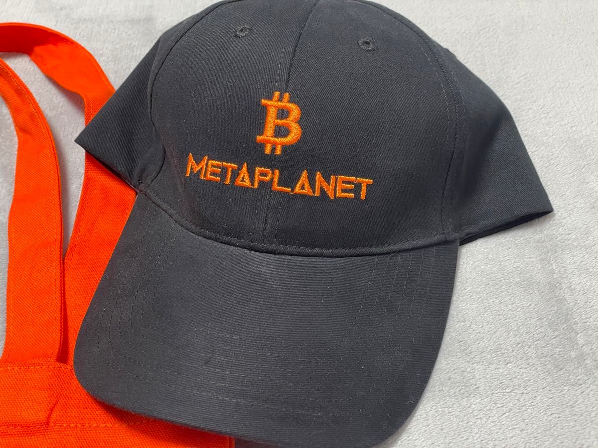 メタプラネット（METAPLANET）株主総会ノベルティキャップ トート
