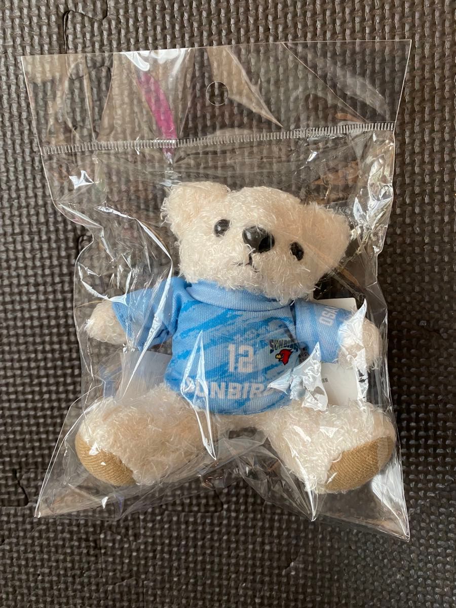 サントリーサンバーズ ユニフォームベア キーホルダー 水色 髙橋藍選手