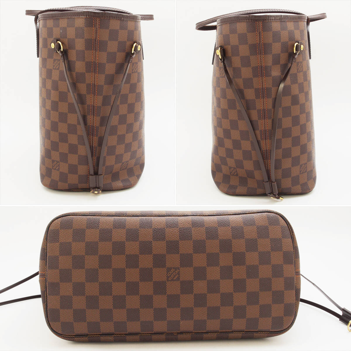 極美品】 ルイヴィトン ダミエ ネヴァーフルMM ハンドバッグ ワン