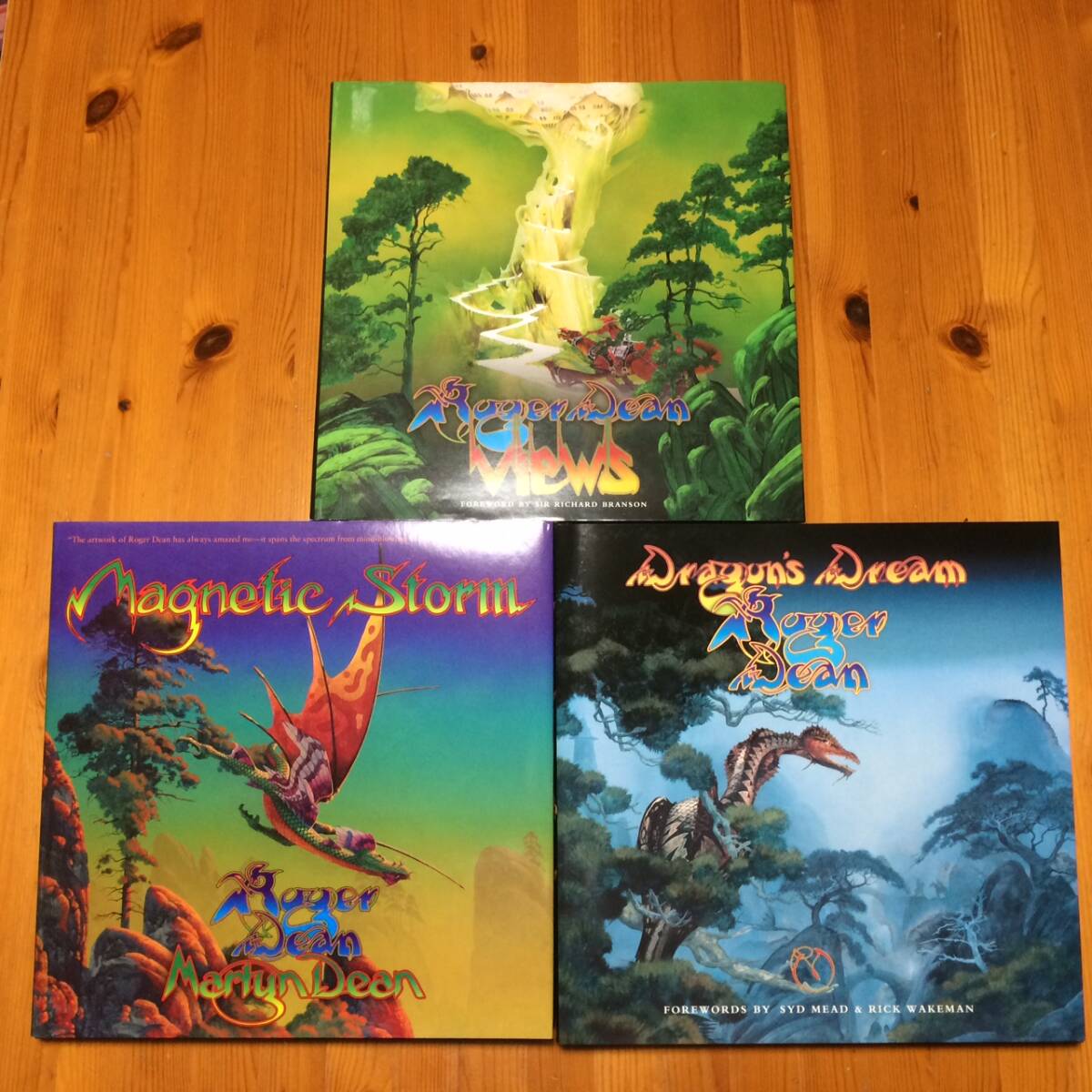 Roger Dean Views ロジャー・ディーン ハードカバー版 Amazon.co.jp