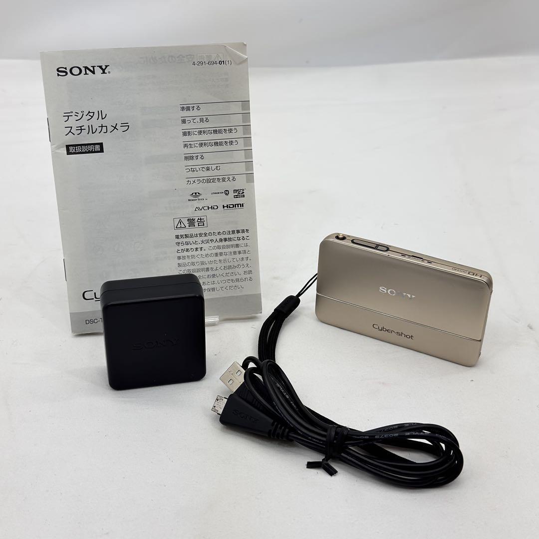 美品】SONY Cyber-shot DSC-TX55 ゴールド コンデジ 【公式通販】