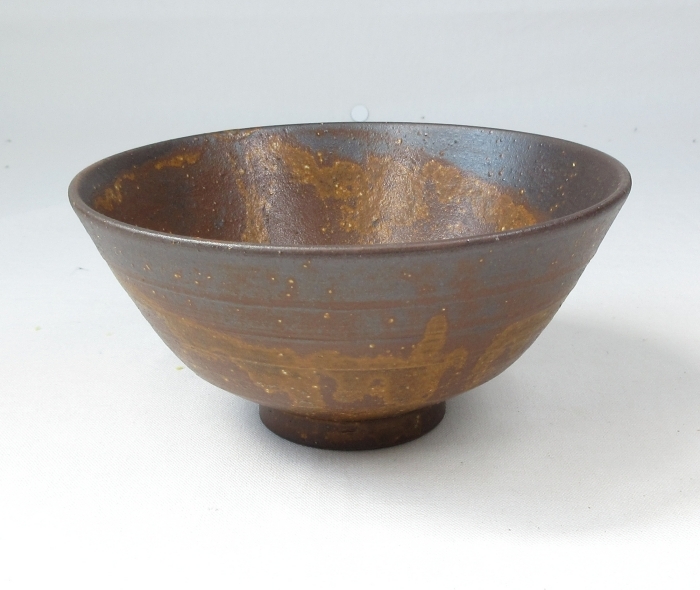 A2070】茶道具 韓国人間国宝 人気作家『 李殷九 』作 抹茶茶碗 無傷