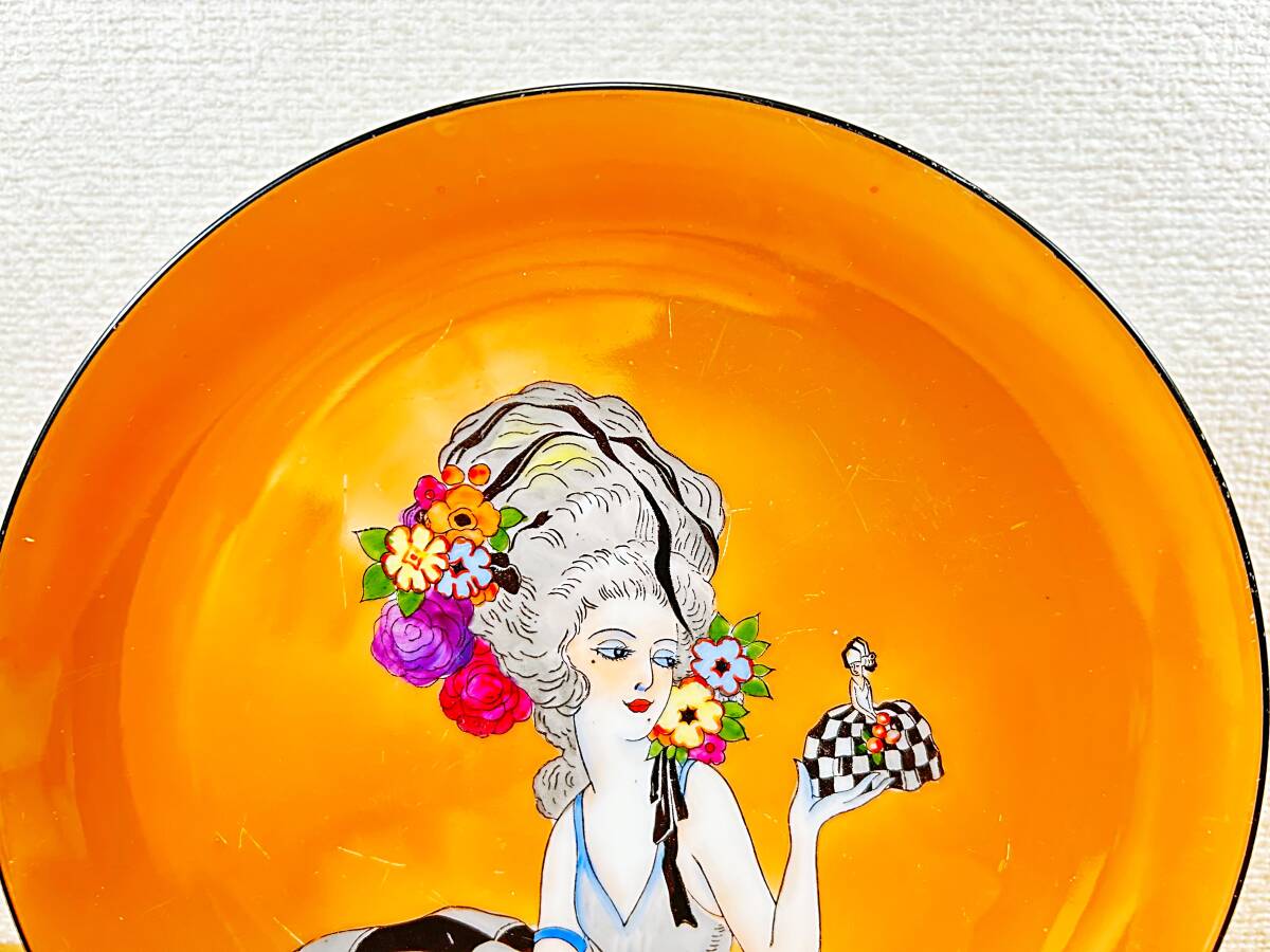 オールドノリタケ ラスター彩 デコレディ ポンパドール オールド