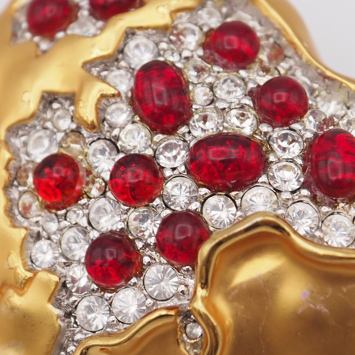 B458 DALI JOIES サルバドール ダリ ブローチ ザクロ ハート ライン