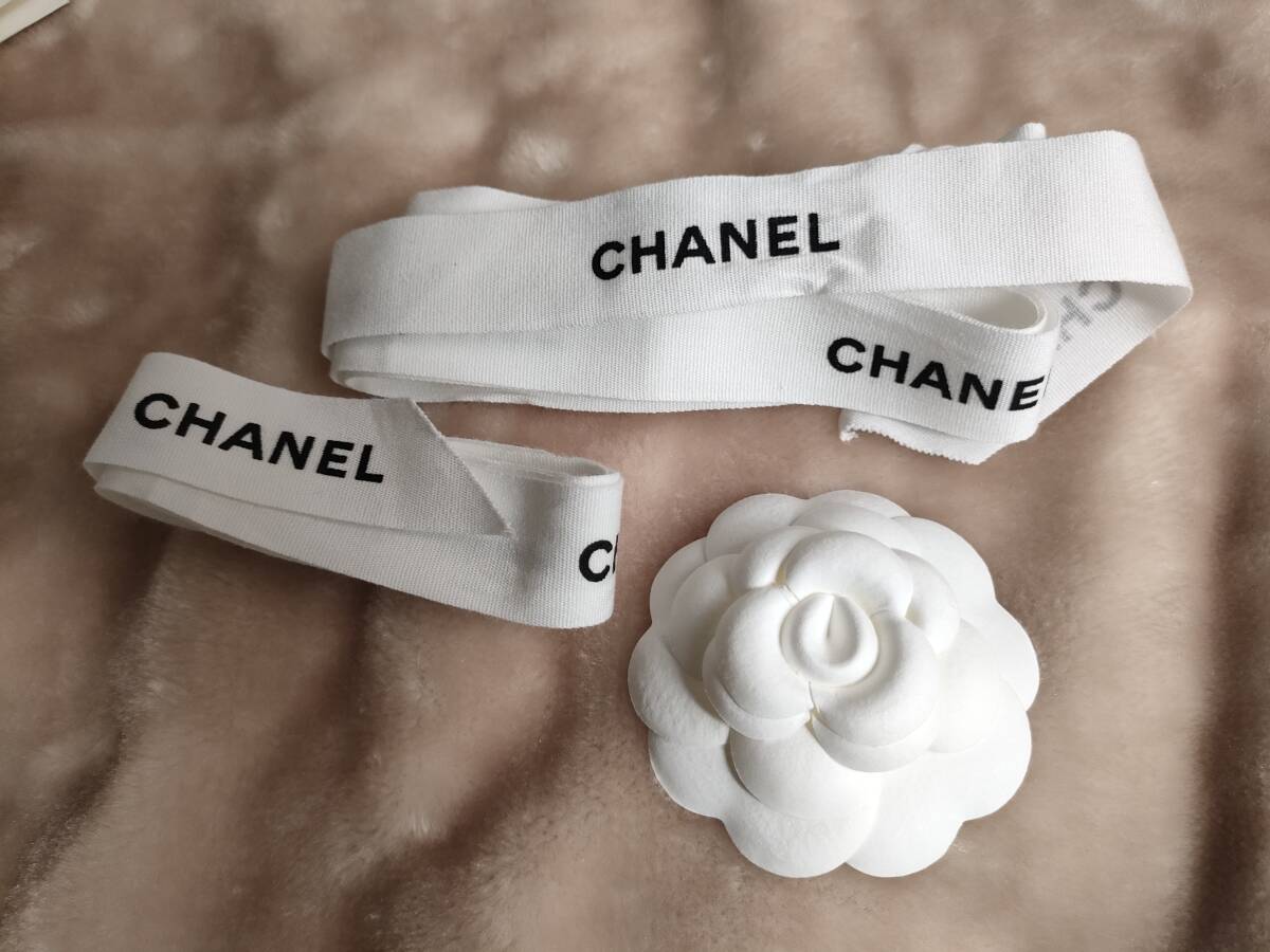 送料無料 CHANEL パリ本店限定 BOX 空箱 紙袋 ショッパー リボン