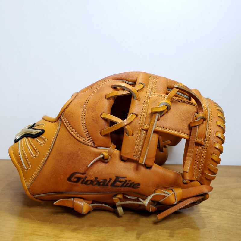 ミズノ グローバルエリート QmLine IBEライン 内野用 軟式グローブ