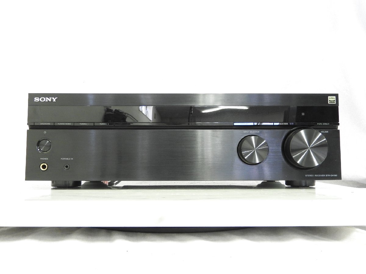 SONY STR-DH190 プリメインアンプおまけ付き Amazon.co.jp: ソニー