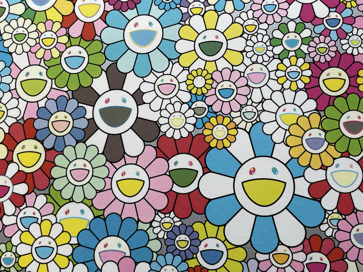 村上隆 2025年 版画 Flowers large 大 クリーブランド美術館 Cleveland