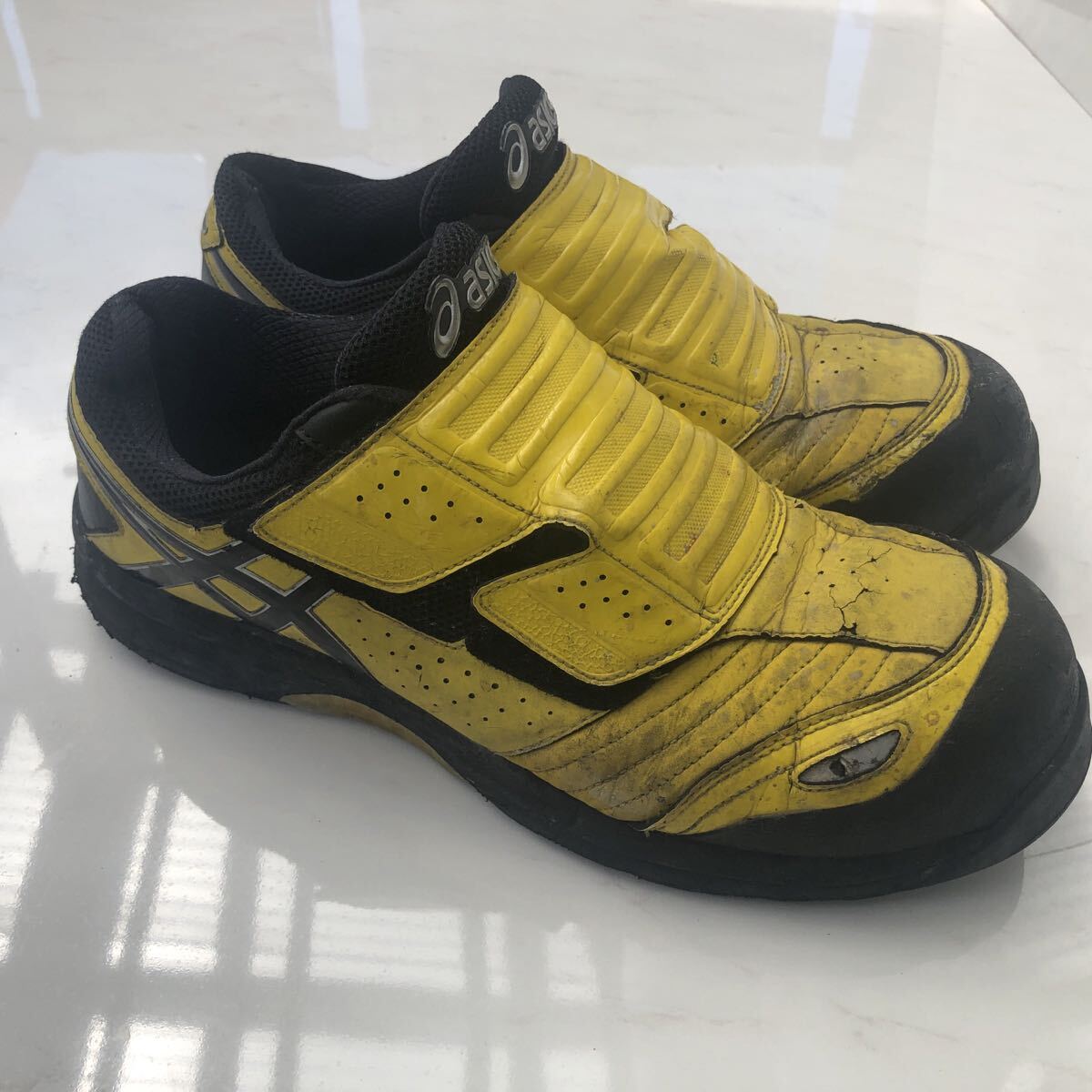 アシックス 安全靴 asics イエロー/ブラック 黄/黒 セーフティシューズ