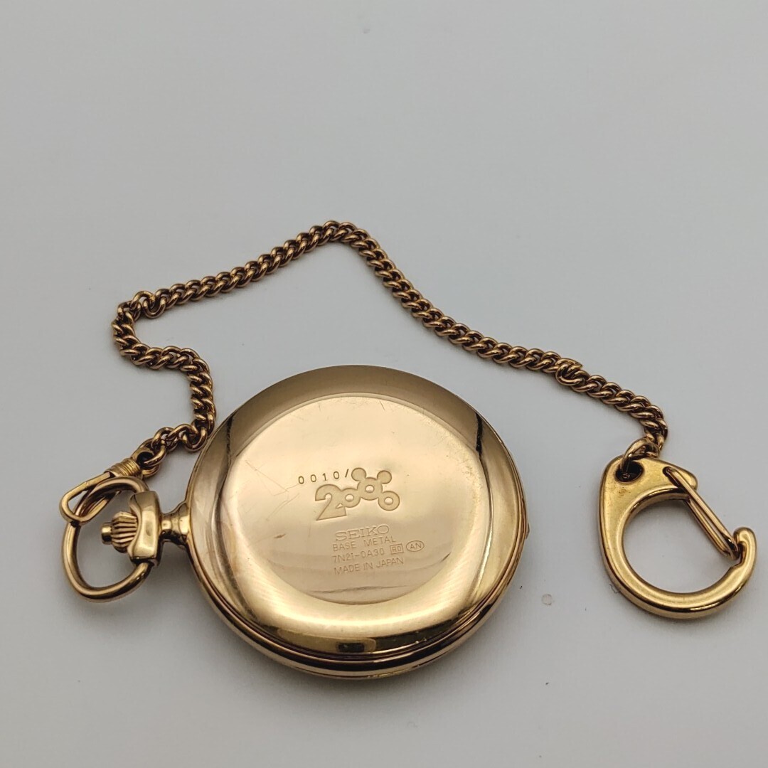 値下げ】東京ディズニーランド 2000年ミレニアム記念限定懐中時計