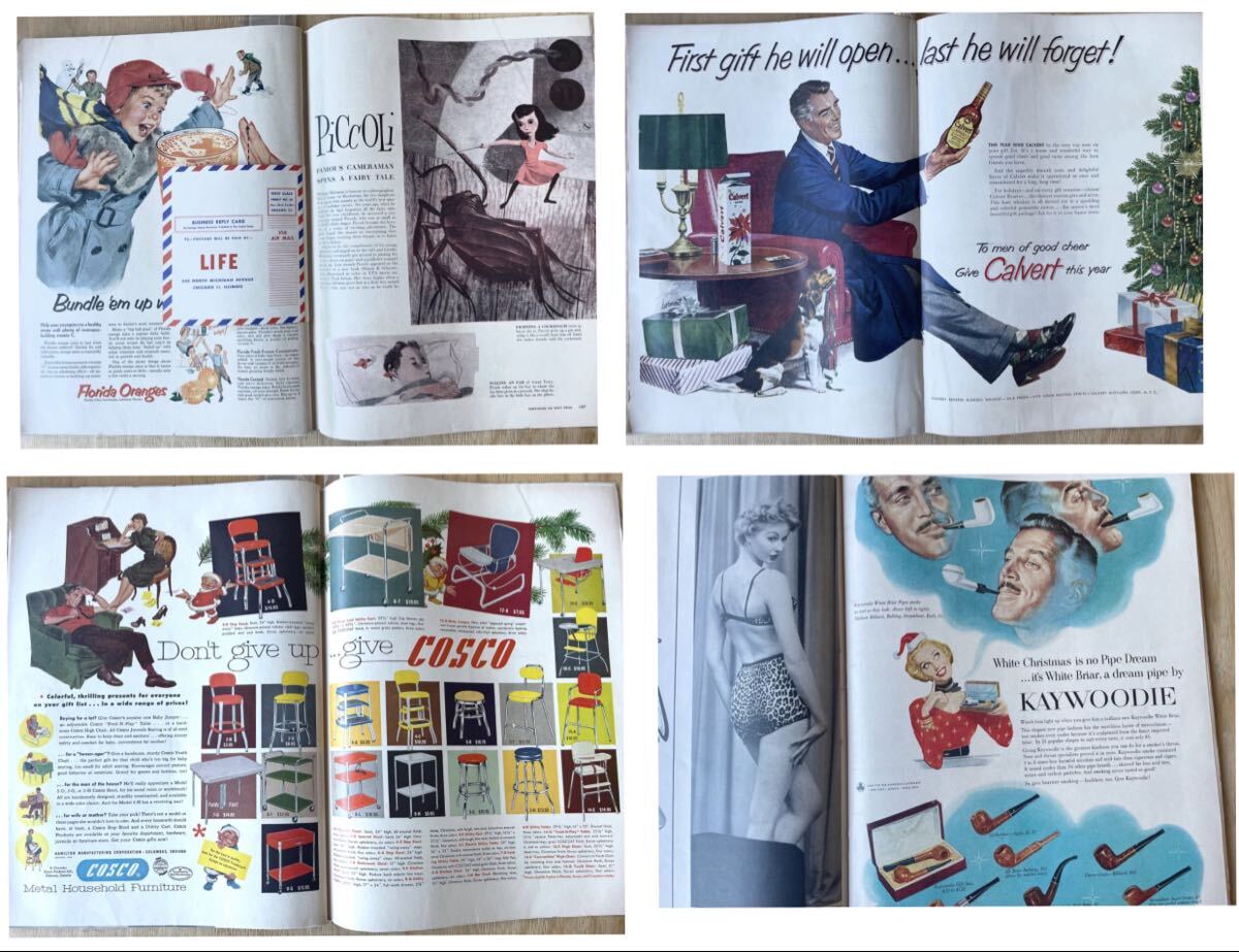 LIFE誌 1953年12月7日号 古書 洋書 美品 オードリー・ヘプバーン LIFE