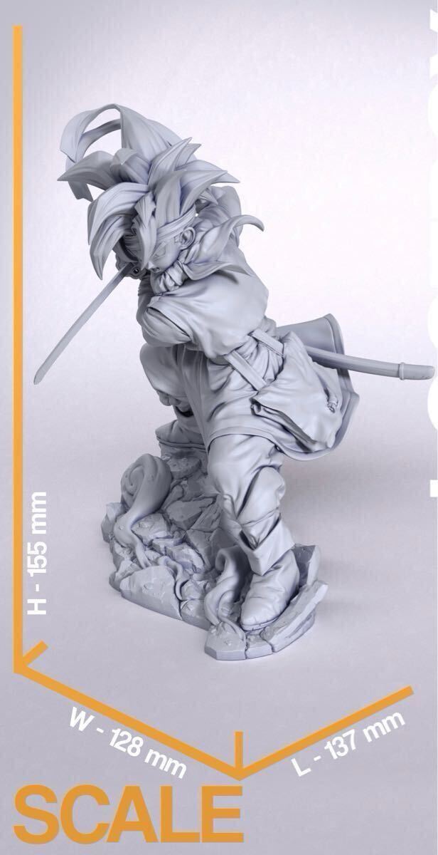 クロノ・トリガー クロノ ガレージキット ガレキ フィギュア 未塗装未