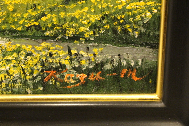 Yahoo!オークション - s-6750 森下一夫「ベルナー・オーバーラント」油