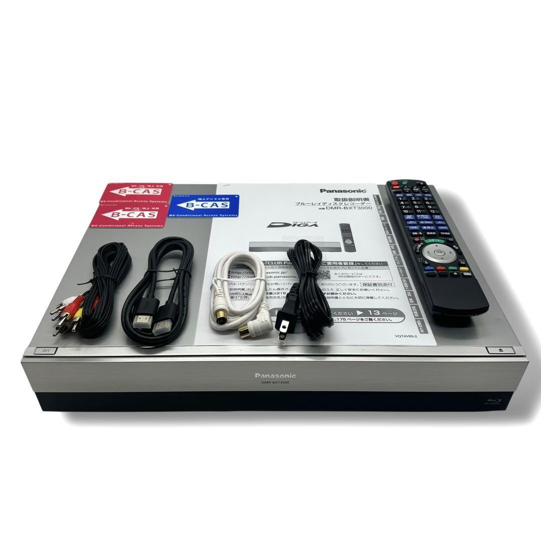 Panasonic DMR-BXT3000 ブルーレイプレーヤー6チャンネル録画 概要 HDD